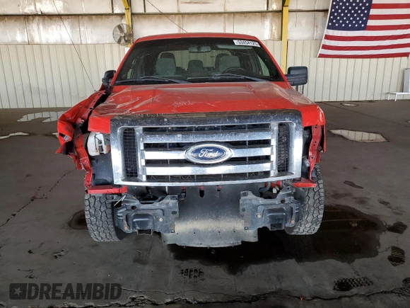 2011 Ford F-150 XL with VIN 1FTFW1EF2BKD60292, listed as a Copart auction lot 53454125 with 158,361 mi miles and Salvage title. Bid and sale history available at DreamBid. Image 5.