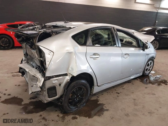 2012 Toyota Prius One with VIN JTDKN3DU2C1585378, listed as a IAAI auction lot 41306612 with NaN miles. Bid and sale history available at carsss.com. Image 4.