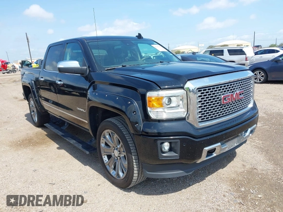 2015 GMC Sierra 1500 Denali z VIN 3GTU2WEJ9FG386812, wystawiony jako IAAI lot #42381651 z przebiegiem 138 009 mil mil oraz . Historia ofert i sprzedaży dostępna na DreamBid. Obrazek 1.