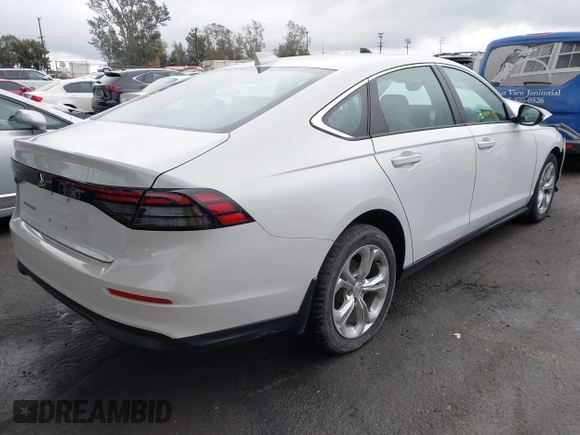 2023 Honda Accord Sedan LX with VIN 1HGCY1F23PA050367, listed as a IAAI auction lot 41767954 with 3,969 mi miles. Bid and sale history available at carsss.com. Image 4.