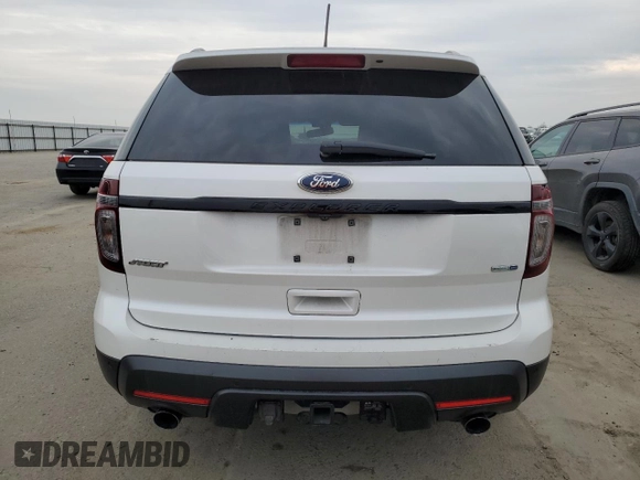 2013 Ford Explorer Sport with VIN 1FM5K8GT0DGC10508, listed as a Copart auction lot 43286765 with 169,515 mi miles and Salvage Title. Bid and sale history available at carsss.com. Image 6.