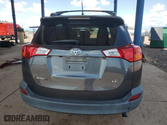 2014 Toyota RAV4 LE with VIN 2T3ZFREV6EW121925, listed as a Copart auction lot 59740885 with 170,154 mi miles and Salvage title. Bid and sale history available at DreamBid. Image 6.