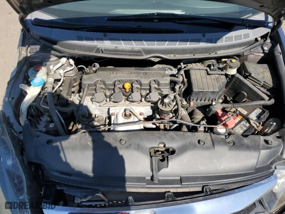 2009 Honda Civic Sdn LX with VIN 19XFA165X9E037741, listed as a Copart auction lot 53134445 with 50,101 mi miles and Salvage Title. Bid and sale history available at carsss.com. Image 11.