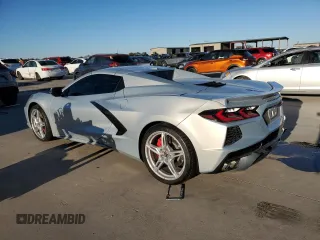 2024 Chevrolet Corvette 2LT z VIN 1G1YB3D44R5111106, wystawiony jako Copart lot #81822654 z przebiegiem 3 279 mil mil oraz Szkoda całkowita • Salvage title. Historia ofert i sprzedaży dostępna na DreamBid. Obrazek 2.