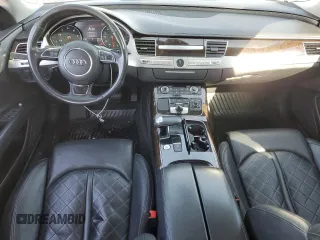 2013 Audi A8 3.0L z VIN WAUAGAFD8DN000642, wystawiony jako Copart lot #42427725 z przebiegiem 92 375 mil mil oraz Szkoda całkowita • Salvage title. Historia ofert i sprzedaży dostępna na DreamBid. Obrazek 8.