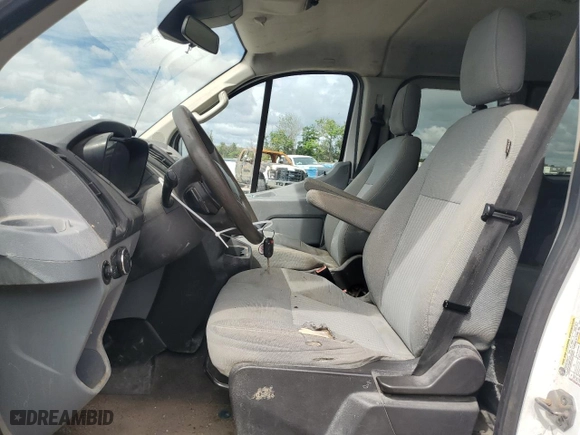 2015 Ford Transit Wagon XL with VIN 1FBZX2ZM9FKA38851, listed as a Copart auction lot 85823984 with 197,409 mi miles and Salvage Title. Bid and sale history available at carsss.com. Image 7.