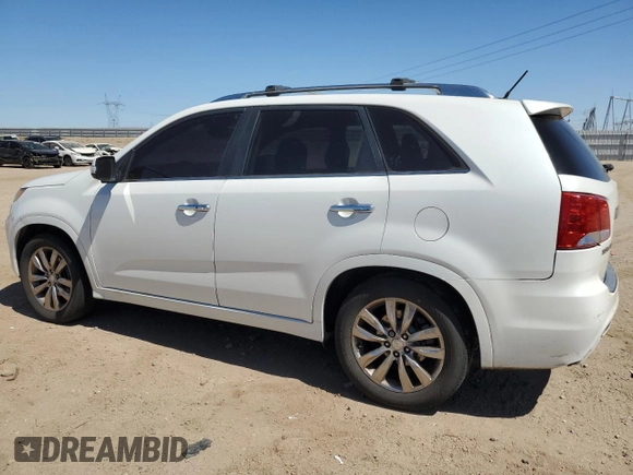 2012 Kia Sorento SX with VIN 5XYKW4A27CG255449, listed as a Copart auction lot 63225045 with 237,061 mi miles and Salvage title. Bid and sale history available at DreamBid. Image 2.