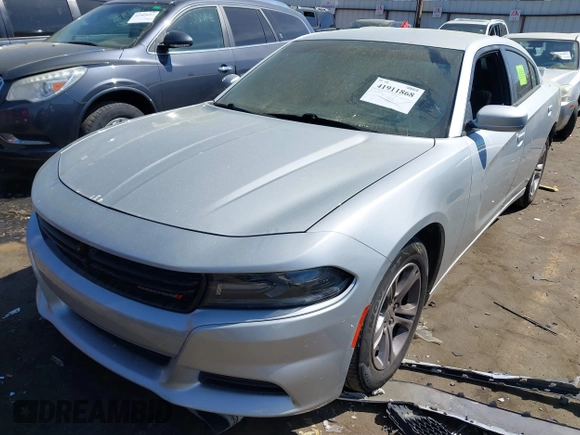 2019 Dodge Charger SXT with VIN 2C3CDXBG0KH572645, listed as a IAAI auction lot 41911868 with 119,024 mi miles. Bid and sale history available at carsss.com. Image 17.