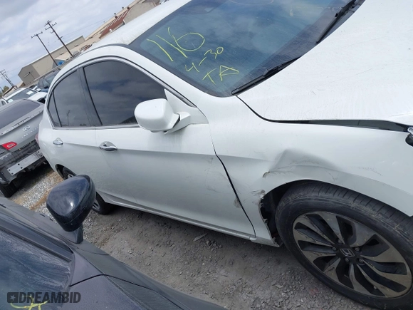 2017 Honda Accord Hybrid with VIN JHMCR6F36HC008930, listed as a IAAI auction lot 41601414 with 159,359 mi miles. Bid and sale history available at carsss.com. Image 14.