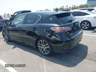 2016 Lexus CT 200h with VIN JTHKD5BH9G2253389, listed as a IAAI auction lot 42594365 with 72,577 mi miles and . Bid and sale history available at DreamBid. Image 3.