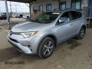 2018 Toyota RAV4 XLE with VIN JTMWFREV3JD122783, listed as a Copart auction lot 57043385 with 108,408 mi miles and Salvage title. Bid and sale history available at DreamBid. Image 1.