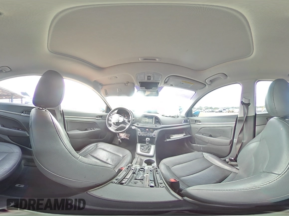 2017 Hyundai Elantra Limited with VIN 5NPD84LF2HH132600, listed as a Copart auction lot 61358095 with 62,699 mi miles and Salvage title. Bid and sale history available at DreamBid. Image 15.