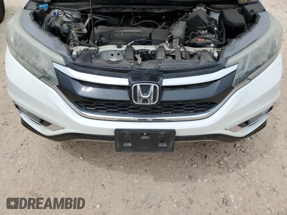 2015 Honda CR-V EX-L with VIN 5J6RM4H7XFL042505, listed as a Copart auction lot 50593285 with 69,682 mi miles and Salvage Title. Bid and sale history available at carsss.com. Image 12.