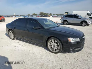 2017 Audi A8 Sport z VIN WAU43AFD9HN019845, wystawiony jako Copart lot #48113205 z przebiegiem 65 434 mil mil oraz Szkoda całkowita • Salvage title. Historia ofert i sprzedaży dostępna na DreamBid. Obrazek 4.