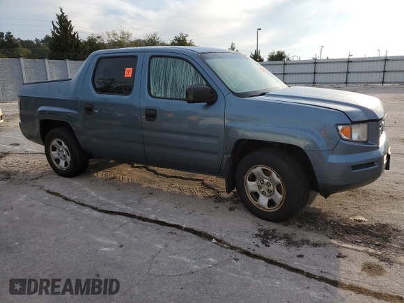 2008 Honda Ridgeline RT with VIN 2HJYK16278H502969, listed as a Copart auction lot 77666644 with 0 mi miles and Salvage Title. Bid and sale history available at carsss.com. Image 4.