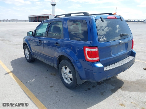 2008 Ford Escape XLT with VIN 1FMCU93Z78KA04347, listed as a IAAI auction lot 41978583 with 146,993 mi miles. Bid and sale history available at carsss.com. Image 3.