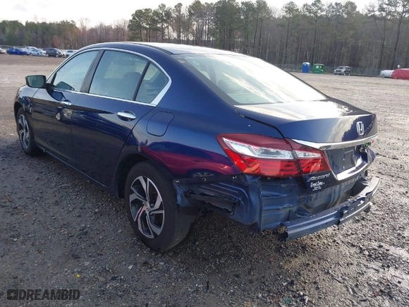 2016 Honda Accord Sedan LX with VIN 1HGCR2F33GA237023, listed as a IAAI auction lot 41808215 with NaN miles. Bid and sale history available at carsss.com. Image 3.