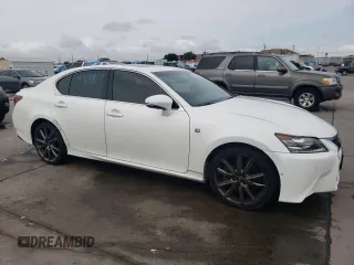 2013 Lexus GS 350 with VIN JTHBE1BL6D5022101, listed as a Copart auction lot 64355834 with 180,786 mi miles and Salvage Title. Bid and sale history available at carsss.com. Image 4.