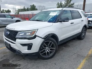 2019 Ford Explorer Sport with VIN 1FM5K8GT8KGA73895, listed as a IAAI auction lot 41546113 with 110,855 mi miles. Bid and sale history available at carsss.com. Image 22.