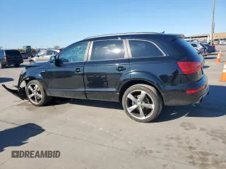 2015 Audi Q7 Premium Plus with VIN WA1LGAFEXFD007003, listed as a Copart auction lot 48522145 with 69,468 mi miles and Salvage Title. Bid and sale history available at DreamBid. Image 2.