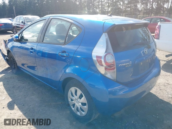 2014 Toyota Prius One with VIN JTDKDTB32E1574929, listed as a IAAI auction lot 39091611 with 128,131 mi miles and . Bid and sale history available at DreamBid. Image 3.