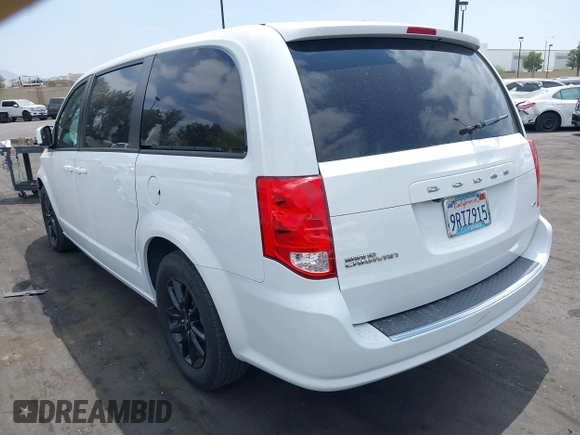 2020 Dodge Grand Caravan GT with VIN 2C4RDGEG2LR168839, listed as a IAAI auction lot 42109548 with 135,433 mi miles and . Bid and sale history available at DreamBid. Image 3.