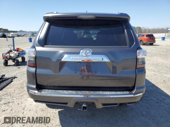 2019 Toyota 4Runner SR5 with VIN JTEBU5JR4K5717087, listed as a Copart auction lot 48665755 with 59,086 mi miles and Salvage title. Bid and sale history available at DreamBid. Image 6.