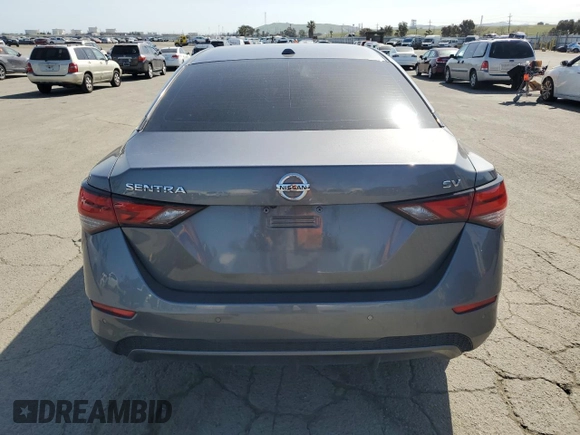 2021 Nissan Sentra SV with VIN 3N1AB8CV8MY294640, listed as a Copart auction lot 51853695 with 111,134 mi miles and Salvage Title. Bid and sale history available at DreamBid. Image 6.