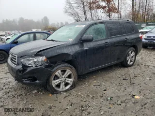 2010 Toyota Highlander Sport with VIN 5TDEK3EH6AS003547, listed as a Copart auction lot 76990184 with 181,558 mi miles and Salvage Title. Bid and sale history available at carsss.com. Image 1.