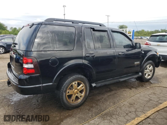 2008 Ford Explorer XLT with VIN 1FMEU73818UA67114, listed as a Copart auction lot 69766924 with 171,484 mi miles and Salvage Title. Bid and sale history available at carsss.com. Image 3.