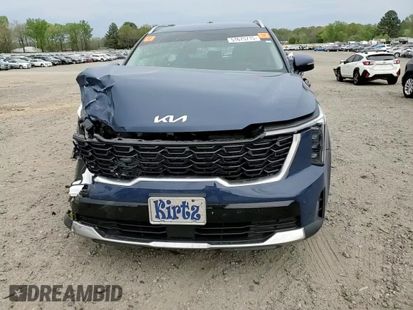 2025 Kia Sorento S z VIN 5XYRL4JC4SG336391, wystawiony jako Copart lot #51675715 z przebiegiem 6 021 mil mil oraz Szkoda całkowita • Salvage title. Historia ofert i sprzedaży dostępna na DreamBid. Obrazek 11.