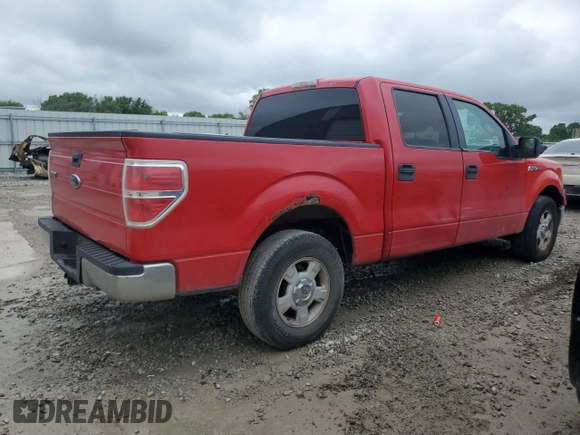 2009 Ford F-150 XL with VIN 1FTRW12889FA57183, listed as a Copart auction lot 58434525 with 207,526 mi miles and Salvage title. Bid and sale history available at DreamBid. Image 3.
