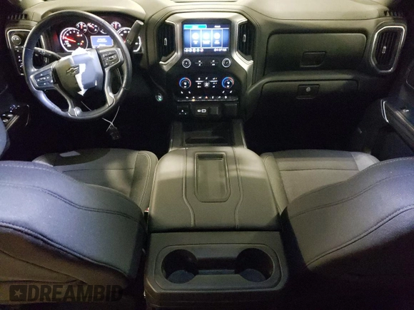 2021 Chevrolet Silverado 1500 RST with VIN 1GCRYEED8MZ141800, listed as a Copart auction lot 46041925 with 38,353 mi miles and Salvage Title. Bid and sale history available at DreamBid. Image 8.