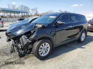 2019 Kia Sorento L with VIN 5XYPG4A36KG509811, listed as a Copart auction lot 49211895 with 133,388 mi miles and Salvage Title. Bid and sale history available at carsss.com. Image 1.