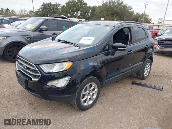 2019 Ford EcoSport SE with VIN MAJ3S2GE6KC299022, listed as a IAAI auction lot 41195650 with 77,949 mi miles and . Bid and sale history available at DreamBid. Image 20.