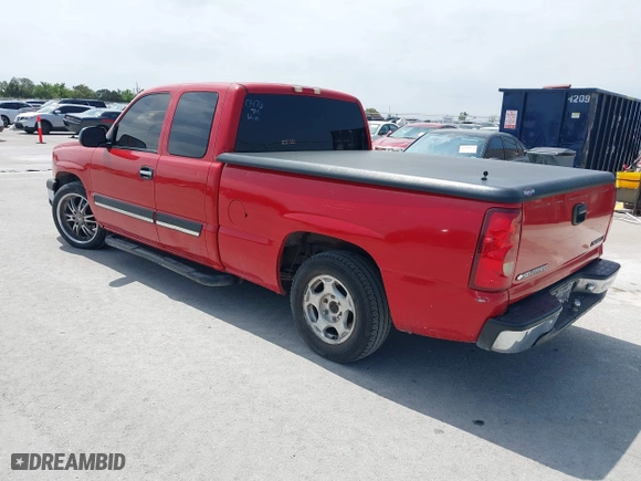 2004 Chevrolet Silverado 1500 Work Truck with VIN 1GCEC19X74Z230476, listed as a IAAI auction lot 41802123 with 242,453 mi miles. Bid and sale history available at carsss.com. Image 3.