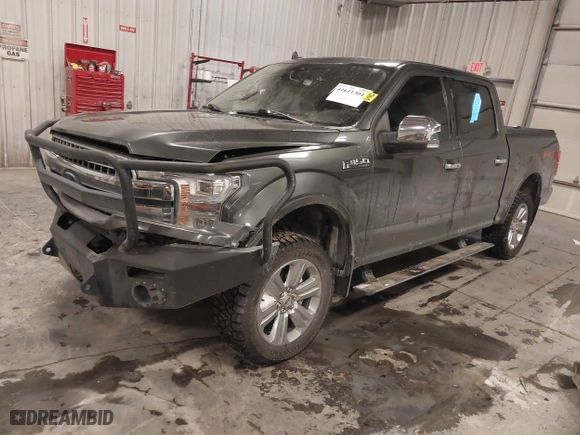 2020 Ford F-150 XL with VIN 1FTEW1E46LFC05572, listed as a IAAI auction lot 41611304 with 150,106 mi miles. Bid and sale history available at carsss.com. Image 17.