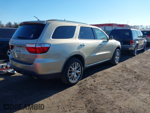 2012 Dodge Durango Citadel with VIN 1C4SDJET7CC198231, listed as a IAAI auction lot 41678134 with 132,181 mi miles. Bid and sale history available at carsss.com. Image 4.