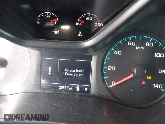 2022 Chevrolet Colorado 4WD Work Truck with VIN 1GCGTBEN6N1127343, listed as a IAAI auction lot 42106816 with 26,676 mi miles and . Bid and sale history available at DreamBid. Image 15.