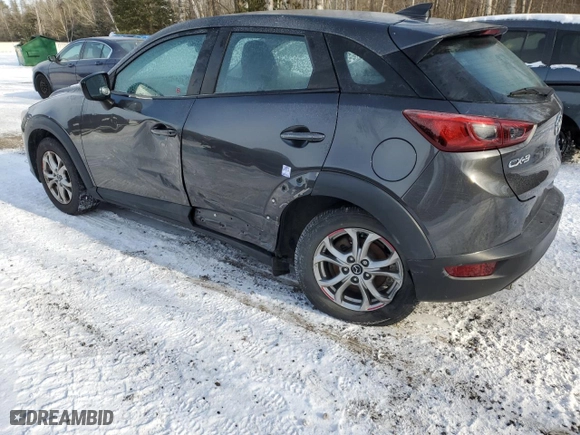 2018 Mazda CX-3 Touring with VIN JM1DKDC74J1330361, listed as a Copart auction lot 87892475 with 126,177 mi miles and Clean Title. Bid and sale history available at carsss.com. Image 2.