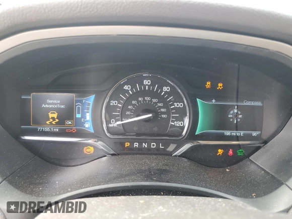 2015 Lincoln MKZ Hybrid with VIN 3LN6L2LU9FR600936, listed as a Copart auction lot 51903545 with 77,155 mi miles and Salvage Title. Bid and sale history available at carsss.com. Image 9.