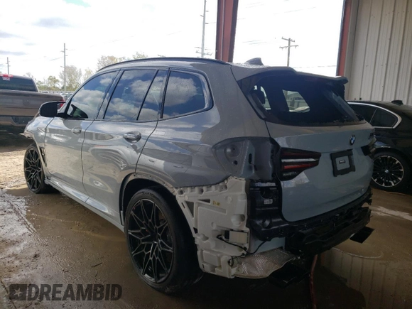 2022 BMW X3 M z VIN 5YM13EC0XN9M66145, wystawiony jako Copart lot #39769893 z przebiegiem 1682 mil mil oraz . Historia ofert i sprzedaży dostępna na DreamBid. Obrazek 2.