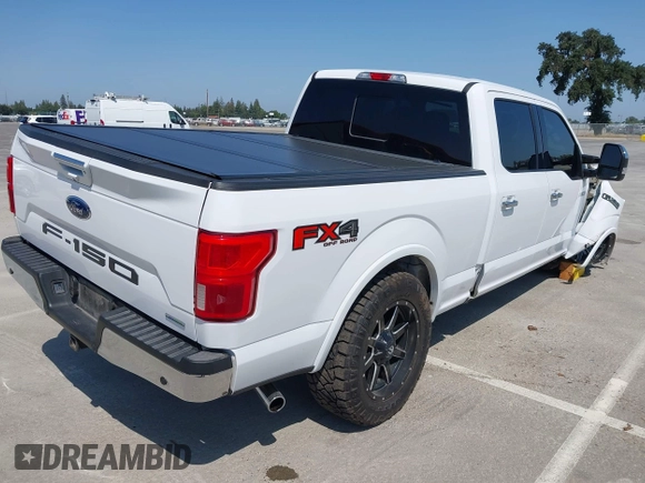 2020 Ford F-150 XL z VIN 1FTFW1E49LKE65329, wystawiony jako IAAI lot #42436835 z przebiegiem 53 581 mil mil oraz . Historia ofert i sprzedaży dostępna na DreamBid. Obrazek 4.