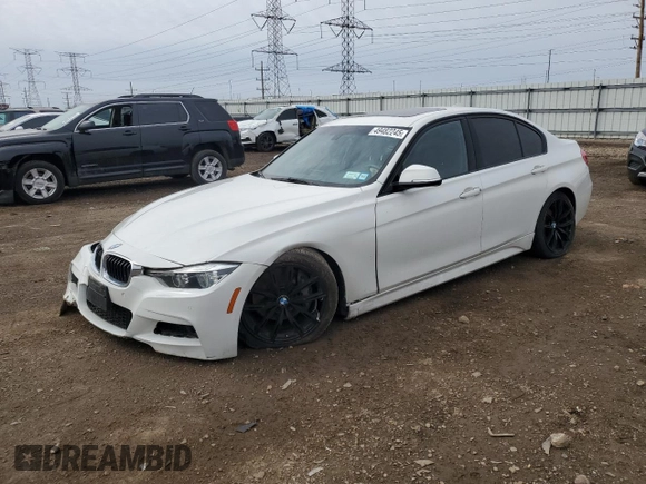 2018 BMW 3 Series 330i xDrive with VIN WBA8D9G58JNU66872, listed as a Copart auction lot 49482245 with 58,467 mi miles and Salvage title. Bid and sale history available at DreamBid. Image 1.