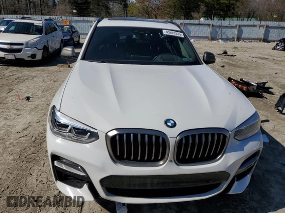 2020 BMW X3 M40i with VIN 5UXTY9C02LLE59735, listed as a Copart auction lot 45928335 with 82,456 mi miles and Salvage Title. Bid and sale history available at DreamBid. Image 5.