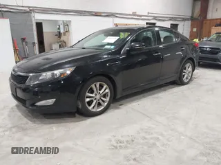 2013 Kia Optima EX with VIN 5XXGN4A73DG254485, listed as a IAAI auction lot 42097254 with 157,053 mi miles. Bid and sale history available at carsss.com. Image 2.