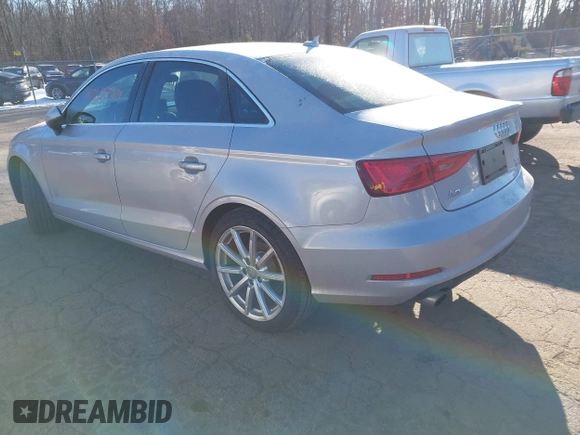 2015 Audi A3 Premium Plus with VIN WAUEFGFF4F1131876, listed as a IAAI auction lot 41369564 with 40,341 mi miles and . Bid and sale history available at DreamBid. Image 3.