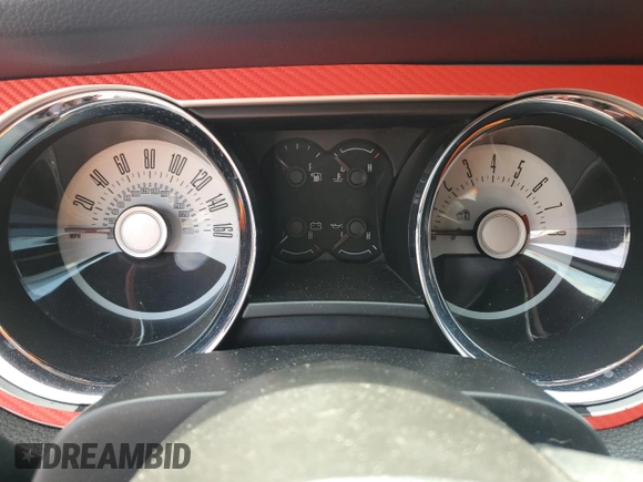 2012 Ford Mustang GT Premium with VIN 1ZVBP8CF0C5231732, listed as a Copart auction lot 54009665 with Not Provided miles and Salvage Title. Bid and sale history available at DreamBid. Image 9.