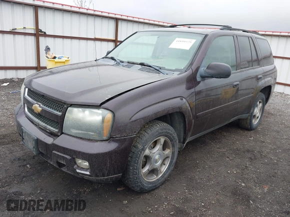 2009 Chevrolet TrailBlazer LT w/2LT with VIN 1GNDT33S892125280, listed as a IAAI auction lot 41899329 with 241,701 mi miles. Bid and sale history available at carsss.com. Image 2.