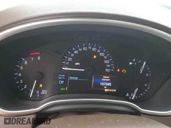 2014 Cadillac SRX Luxury Collection with VIN 3GYFNBE31ES643431, listed as a Copart auction lot 50981875 with 107,345 mi miles and Salvage Title. Bid and sale history available at carsss.com. Image 9.